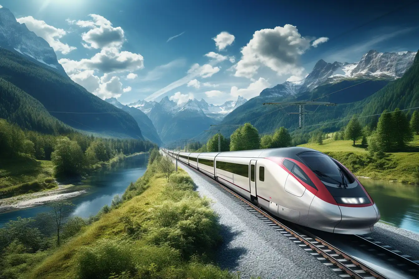 Tren de Alta Velocidad en Portugal (Día)
