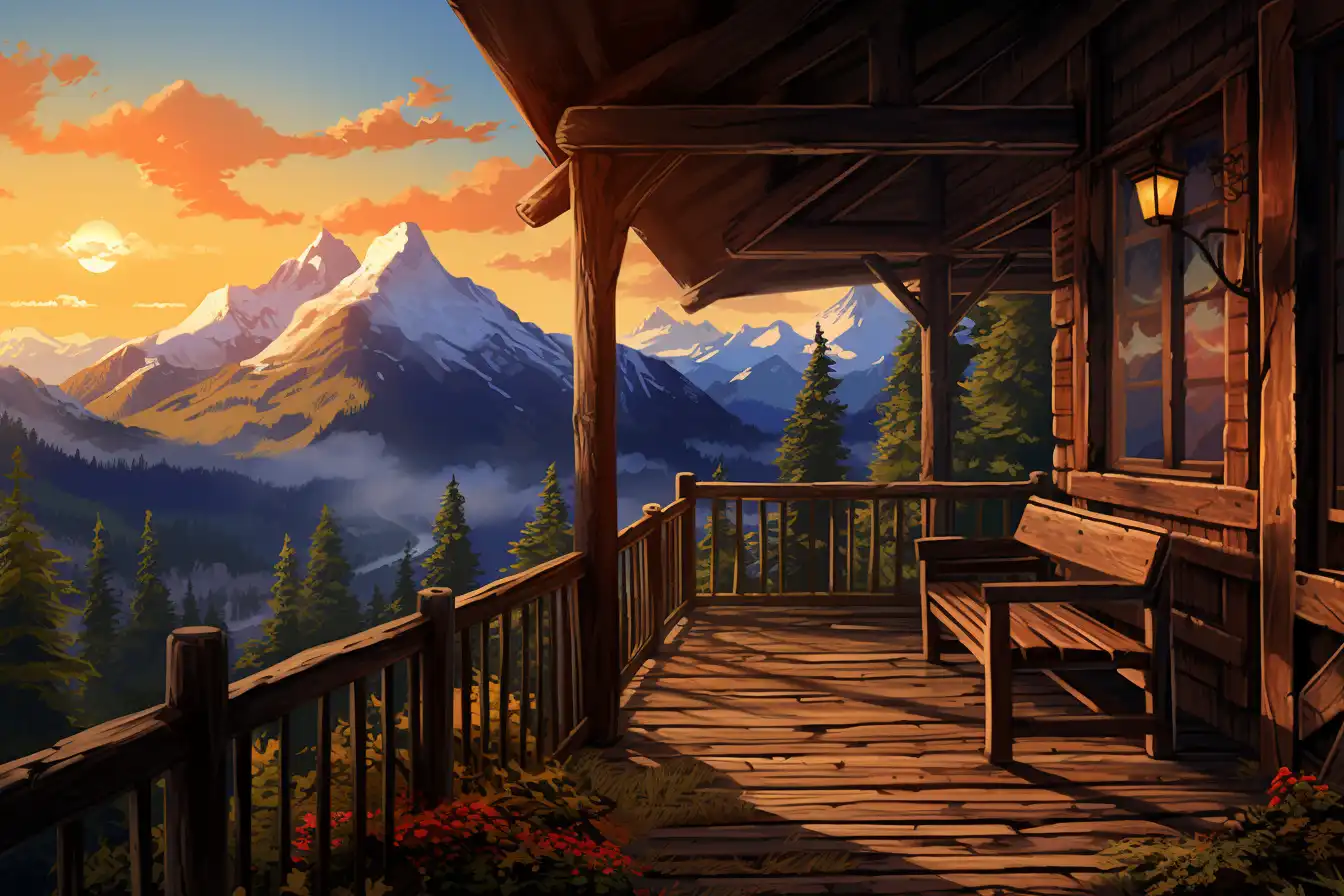 Summer in the Mountain House